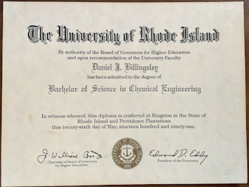 Bachelor of Science Degree
